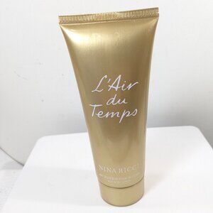 L'Air du Temps by Nina Ricci for Women Soft Body Lotion 3.4 oz READ